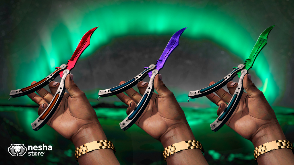 Butterfly Doppler Rubi, Butterfly Doppler Safira e Butterfly Doppler Esmeralda