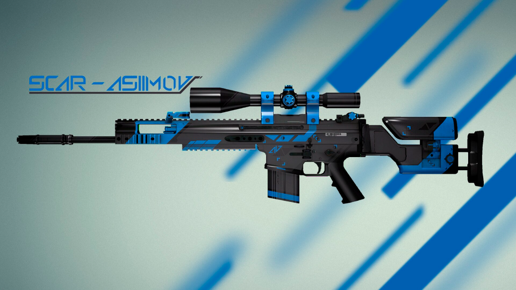 Scar20 Asiimov