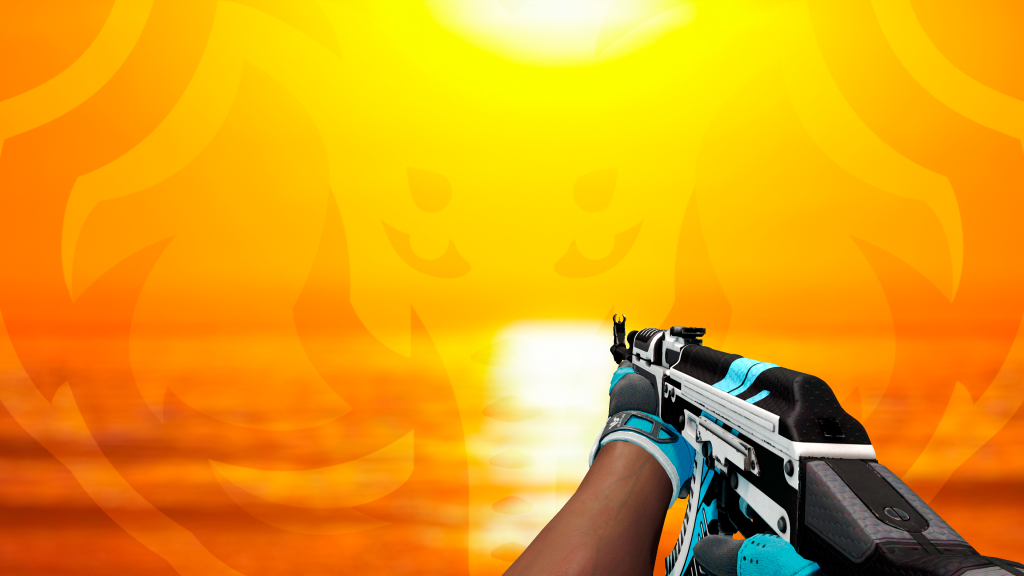 AK-47 Vulcan com Luva Supercondutora