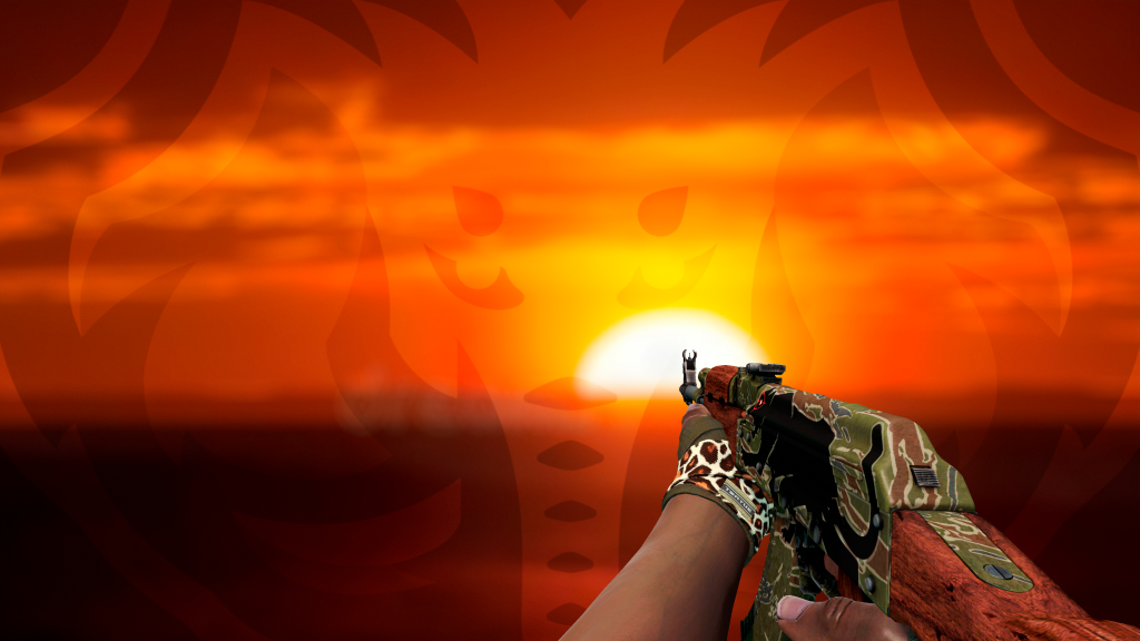 AK-47 Jaguar com Faixas Girafa