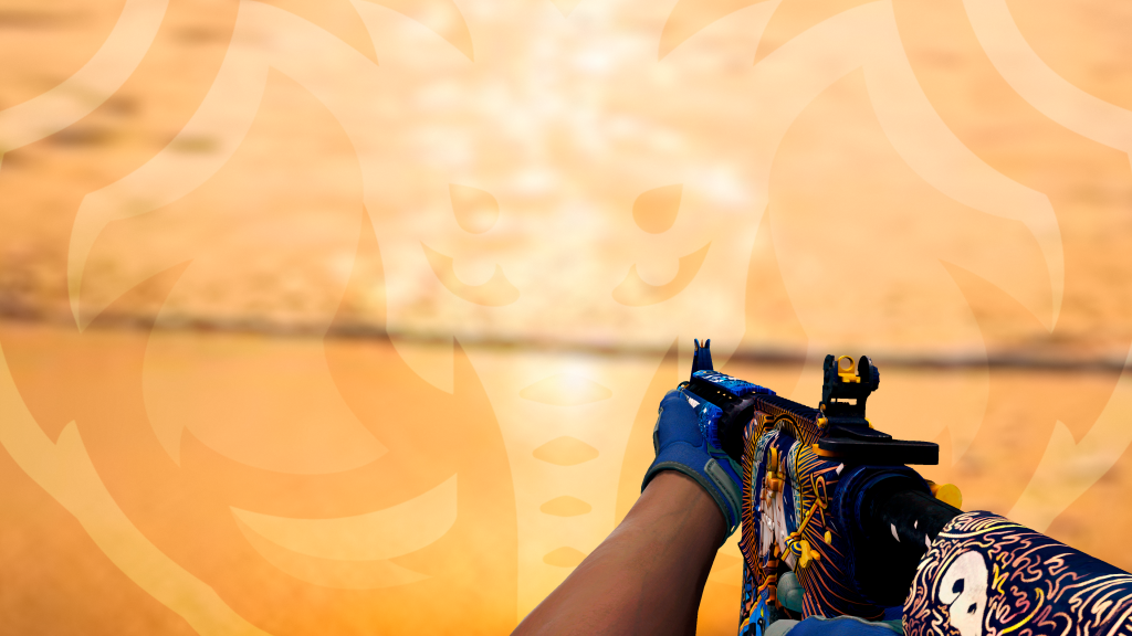 M4A4 Imperador com Luva Mogul