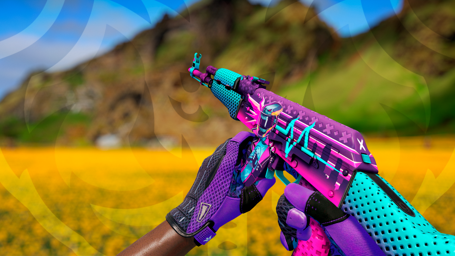Neon Rider Ak Field Tested AK-47 Piloto Neon