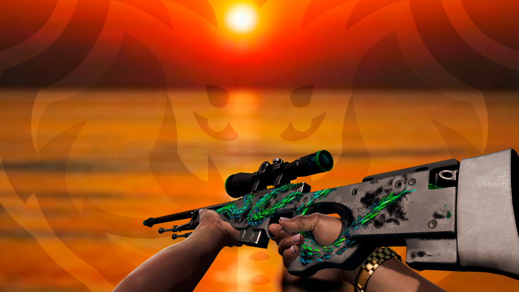 CS:GO AWP Atheris HD skin for CS 1.6 