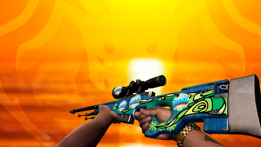 AWP Corticeira com adesivo Rekt