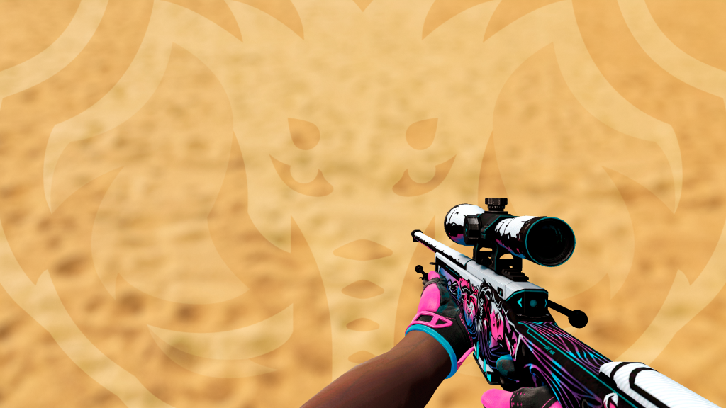 AWP Neo Noir com Luva Vício