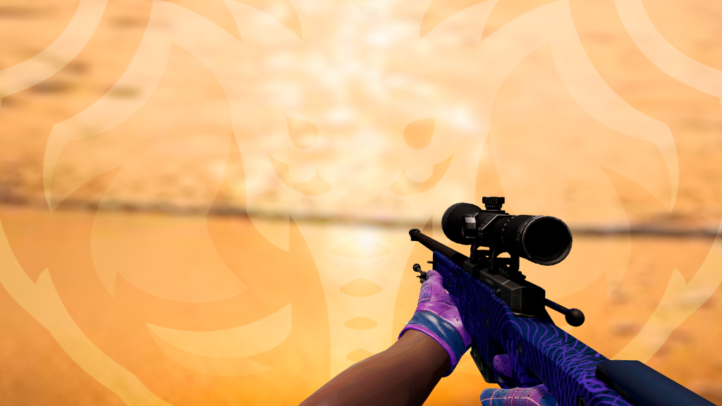 AWP Sol em Leão com Luva Xadrez Imperial