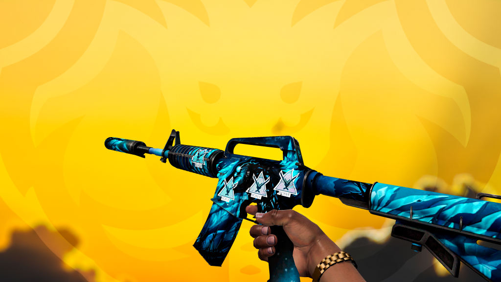 M4A1-S Pesadelo com adesivo Nobre