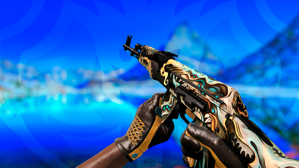 AK-47 Disruptor Fantasma com Luva Ultrapassante