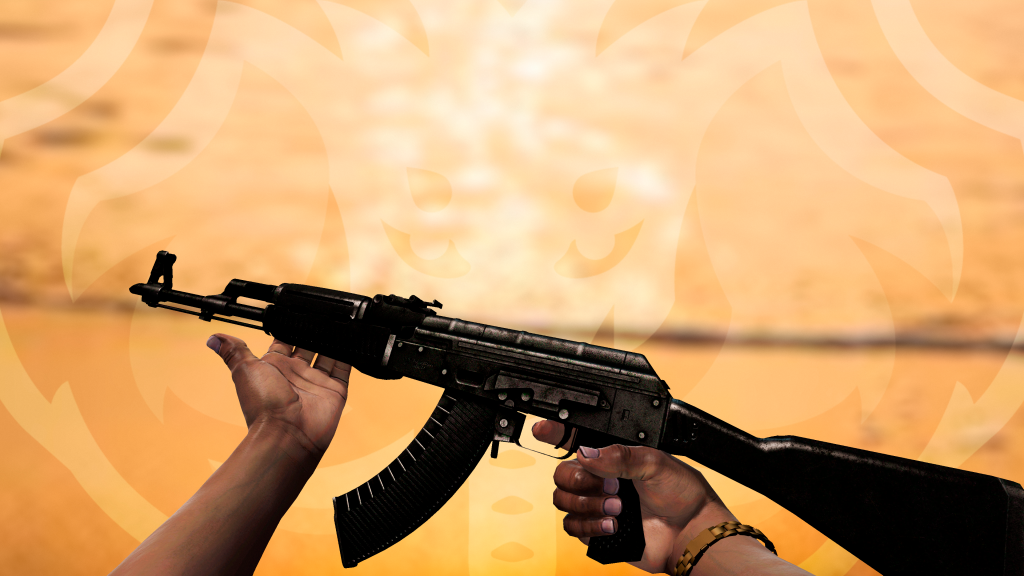 AK-47 Tons de Preto BS