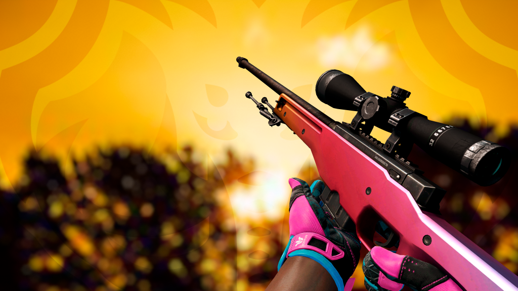 AWP Degradê com Luva Vício