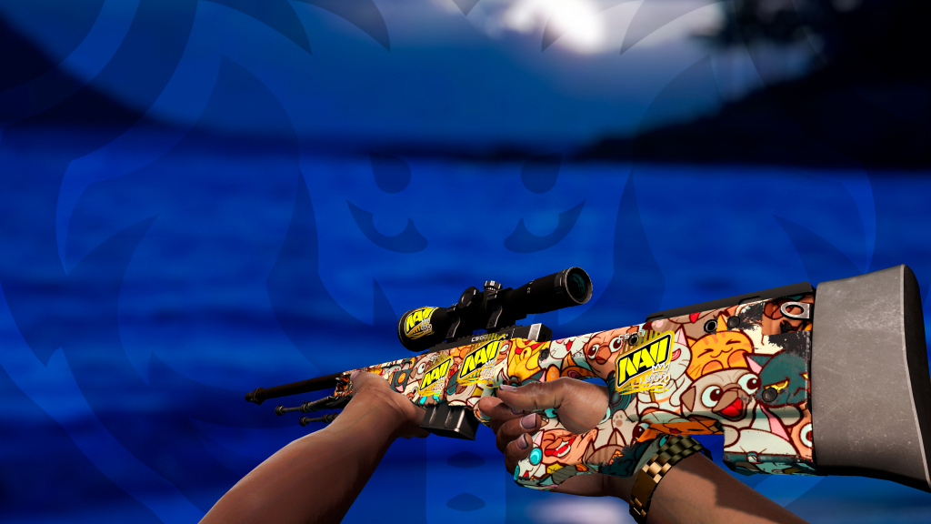 AWP P.A.T.A com adesivo NaVi