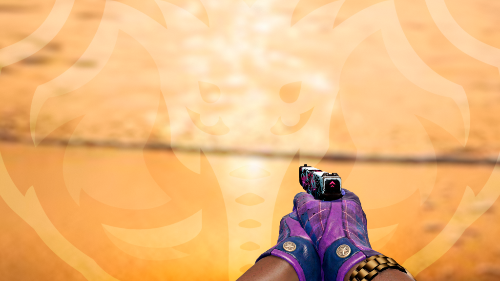 Glock-18 Neo Noir com Luva Xadrez Imperial