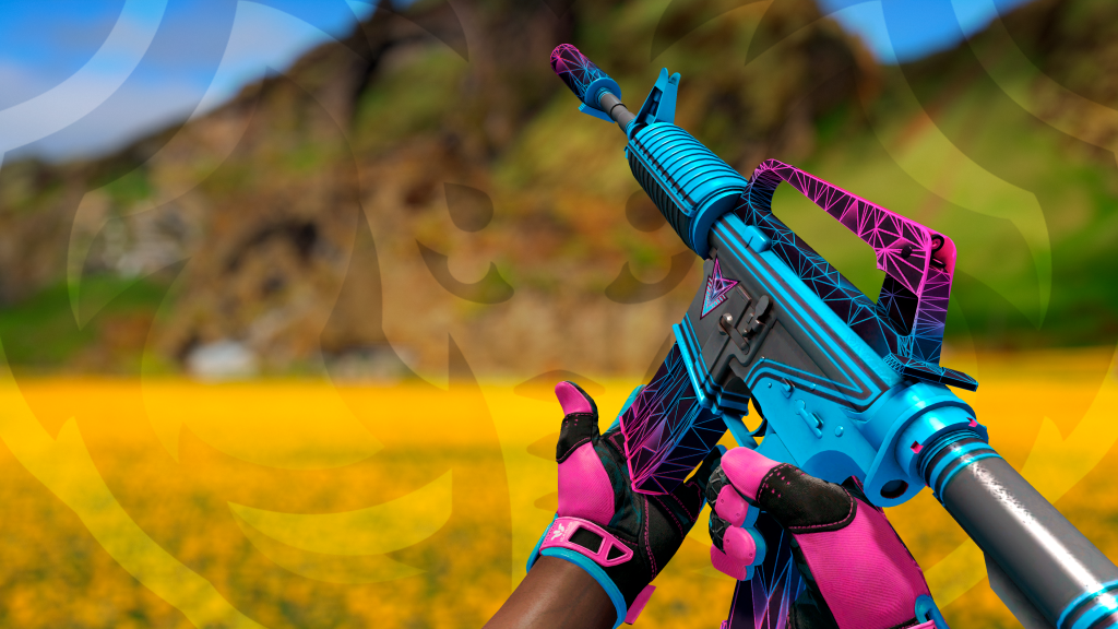 M4A1-S Dizimadora com Luva Vício