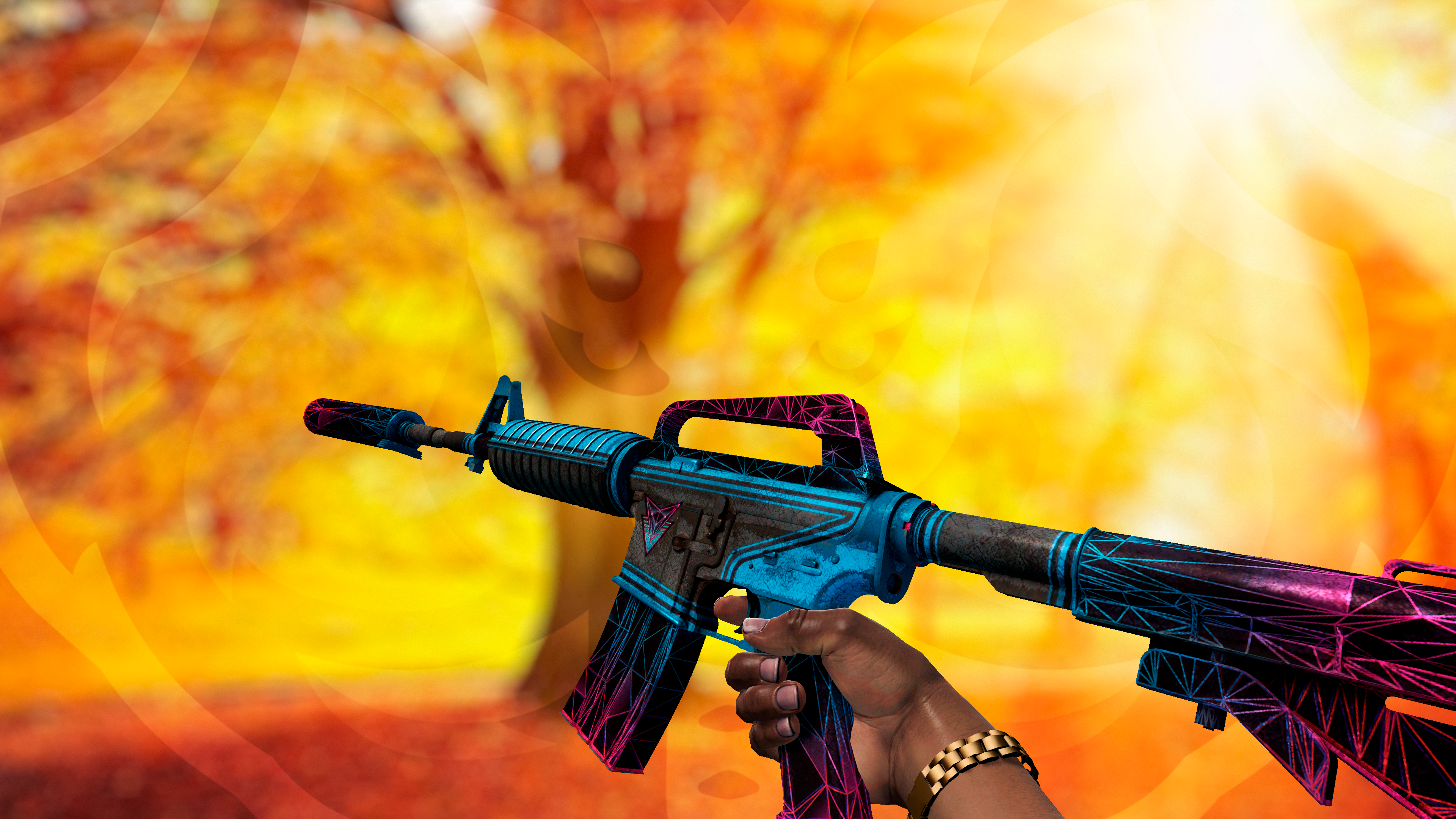 M4A1-CS:GO Live Wallpaper 