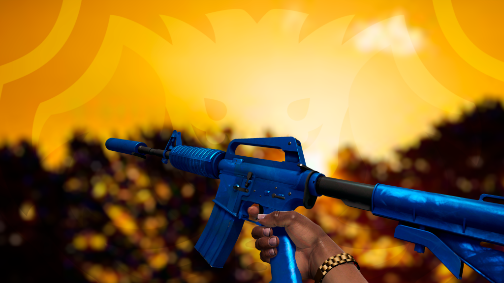 M4A1-S Fósforo Azul