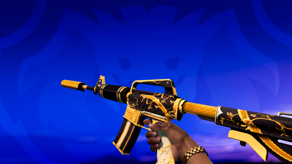 M4A1-S Espiral Dourada