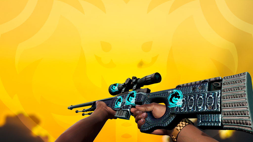 AWP Exoesqueleto com adesivo Spirit