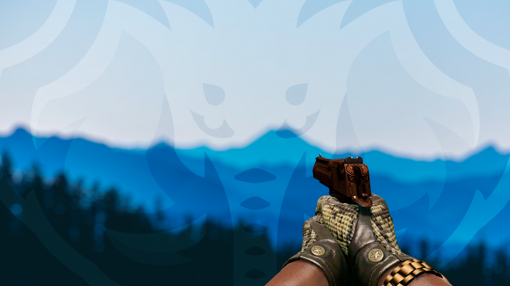 Desert Eagle Corintiano com Luva Escama