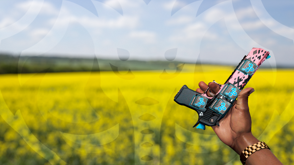 Desert Eagle Disciplina no Gatilho com adesivo Cloud9