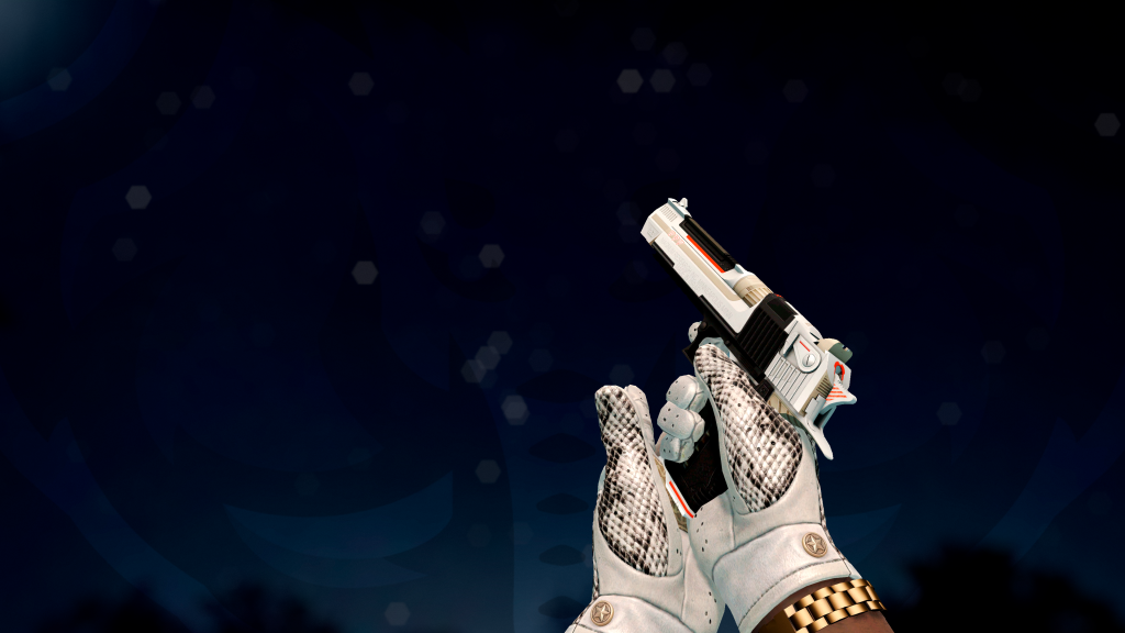 Desert Eagle Mecaindústrias com Luva Rei Cobra