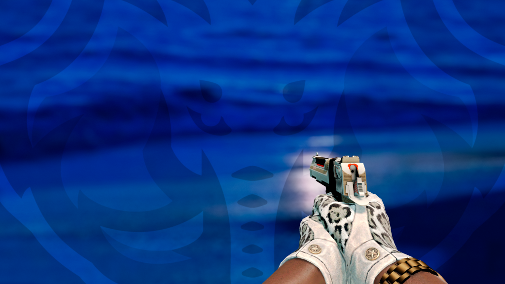 Desert Eagle Mecaindústrias com Luva Leopardo