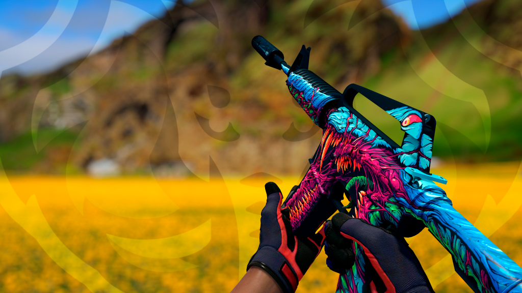 M4A1-S Hiper Fera com Luva Marble Fade