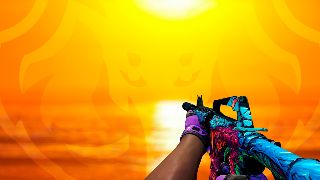 M4A1-S Hiper Fera com Luva Pandora