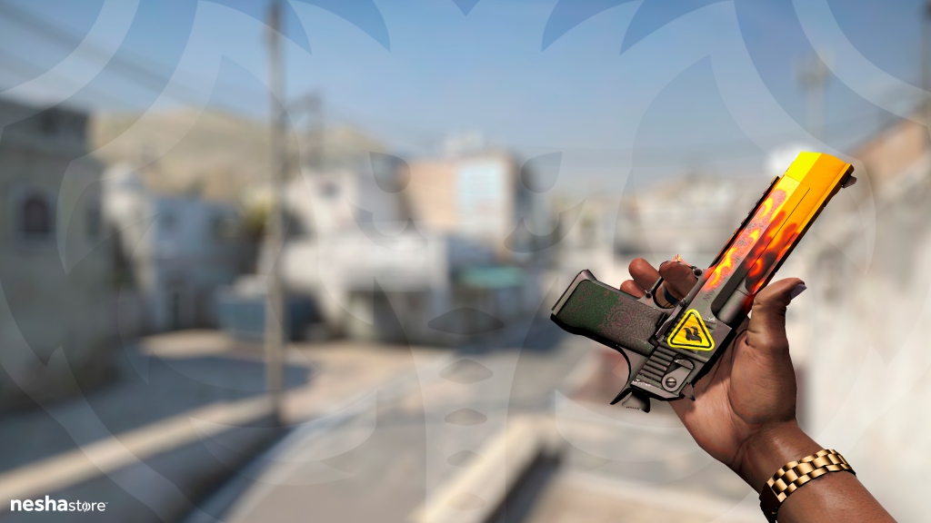 Desert Eagle Blaze Flammable