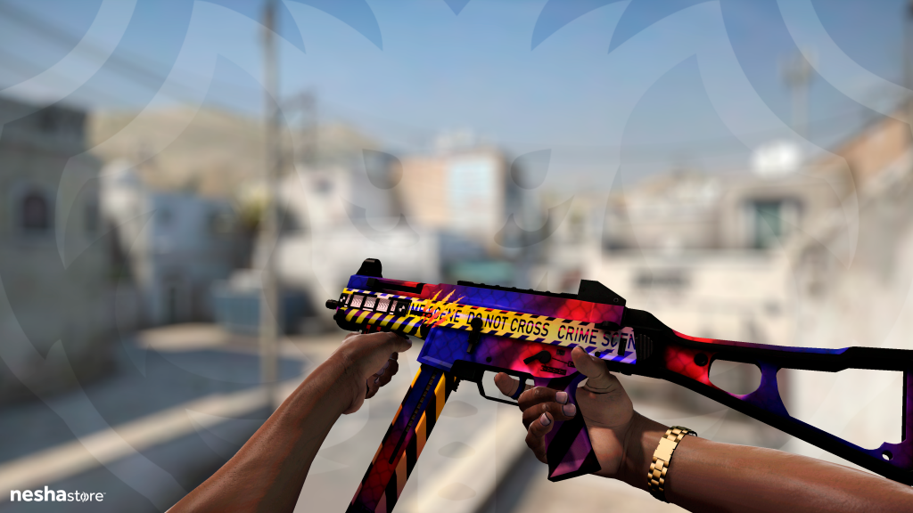 UMP-45 Crime Scene Battle Scarred