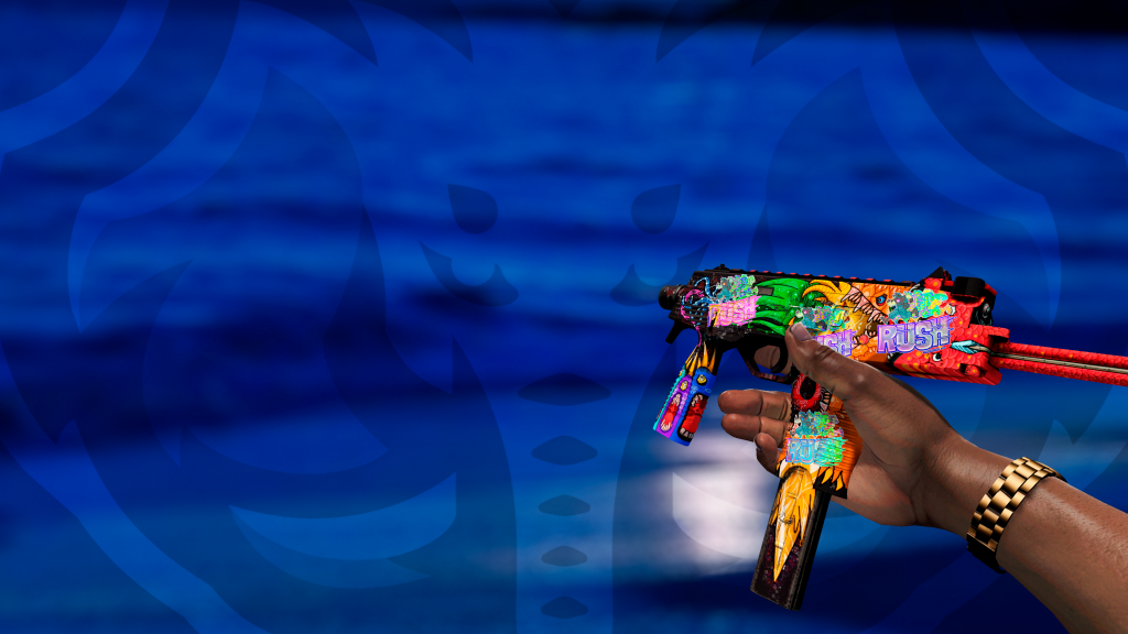 MP9 Cadeia Alimentar com adesivo Rush