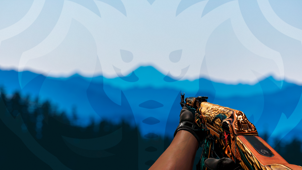 AK-47 Legião de Anúbis com Luva Nocts