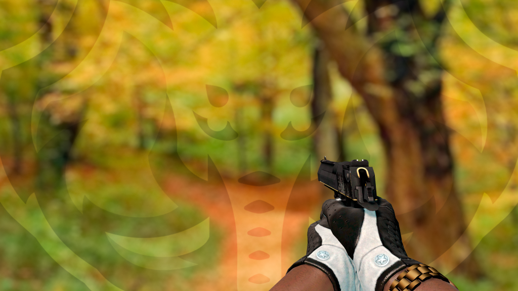 Desert Eagle Conspiração com Luva Black Tie