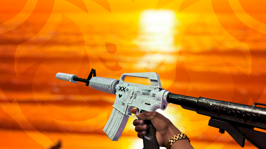 M4A1-S Cadeia de Caracteres BS