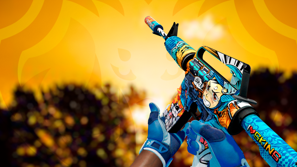 M4A1-S Jogador N2 com Luva Anfíbia