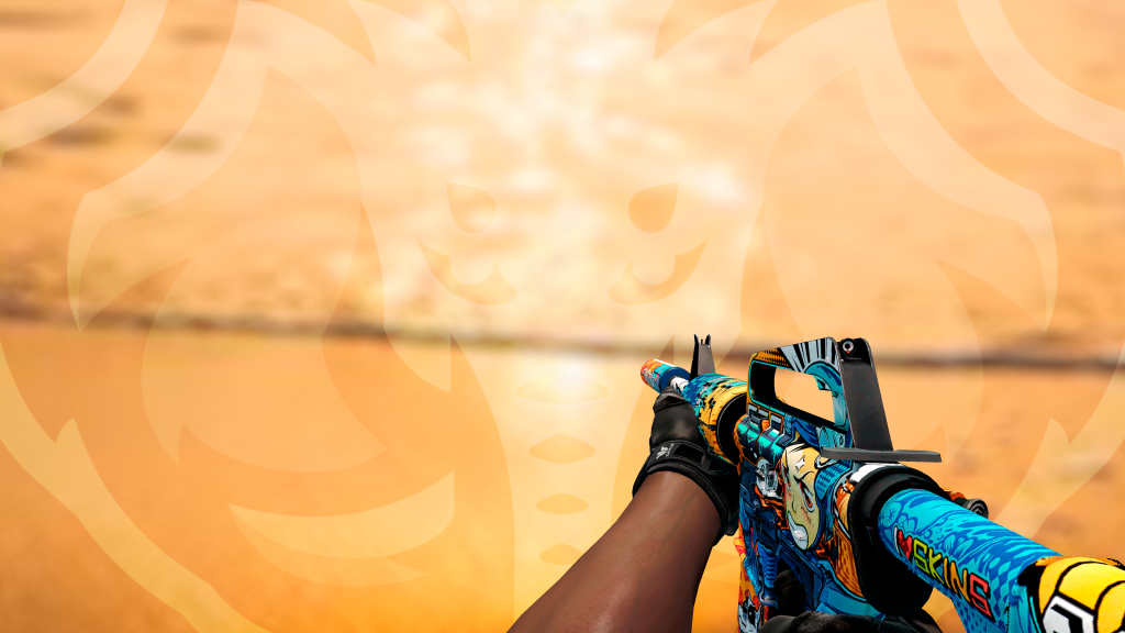 M4A1-S Jogador N2 com Luva Nocts