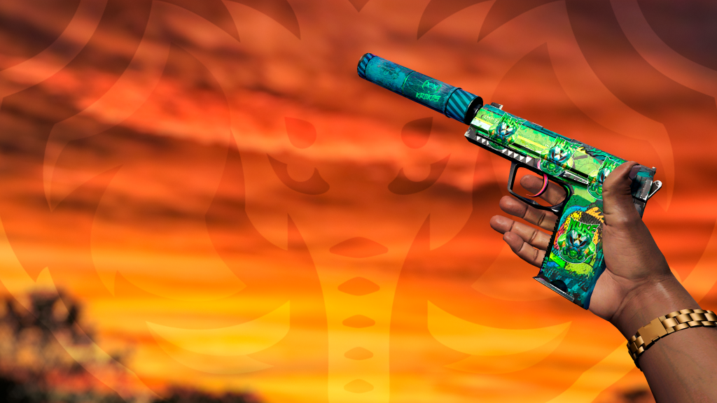 USP Mistura Monstruosa com adesivo Nuke