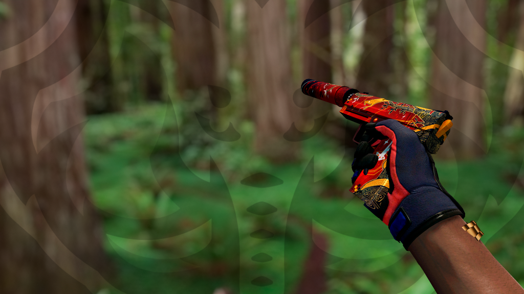 USP Traira com Luva Marble Fade