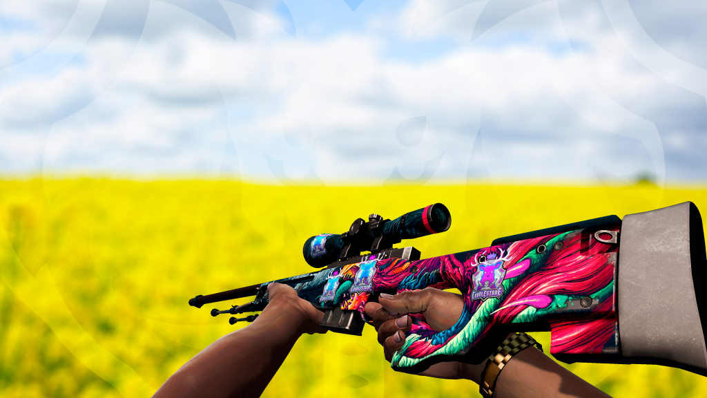 AWP Hiper Fera com adesivo Cbbl