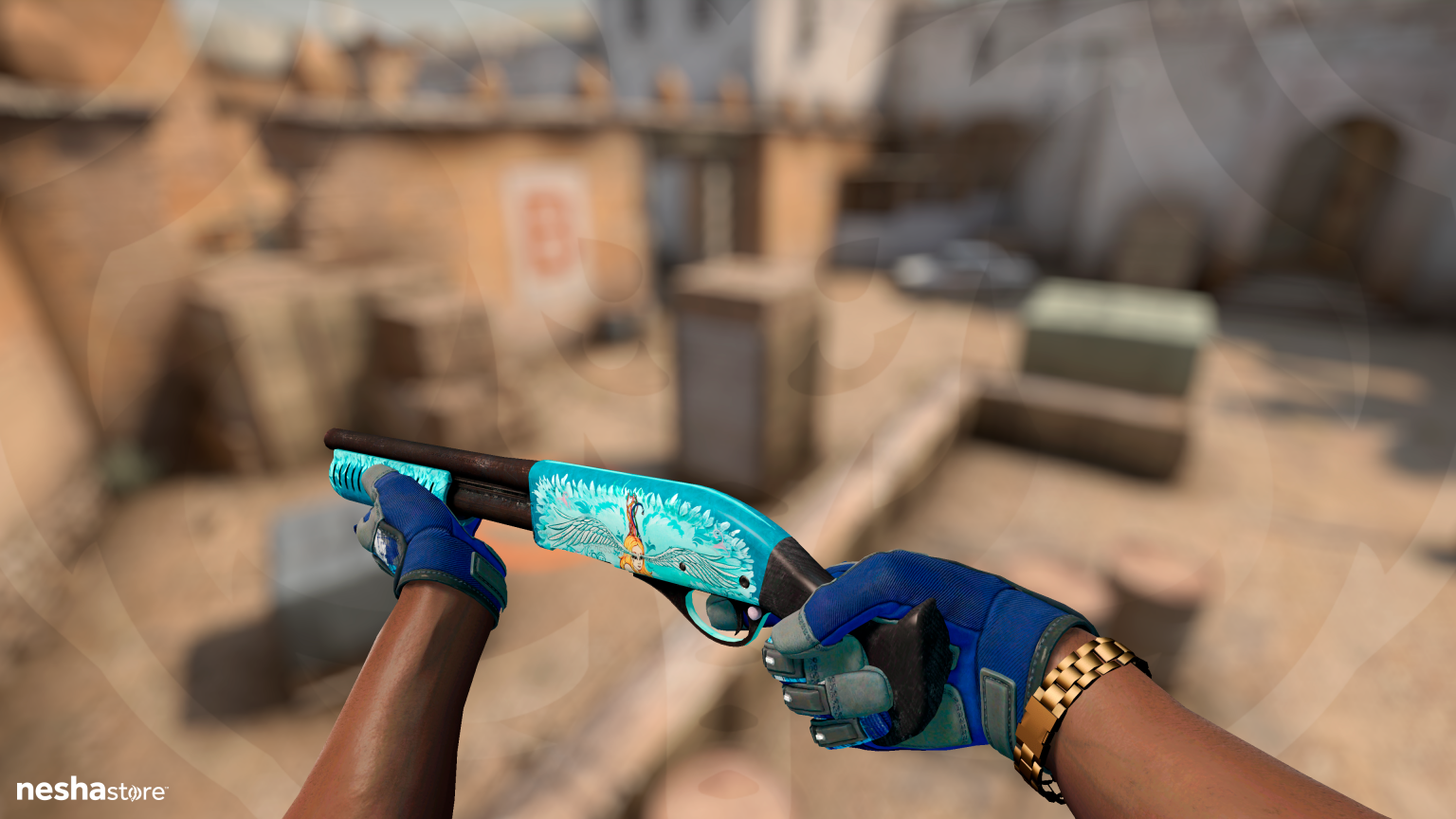 Como montar um Inventário Azul no CS:GO