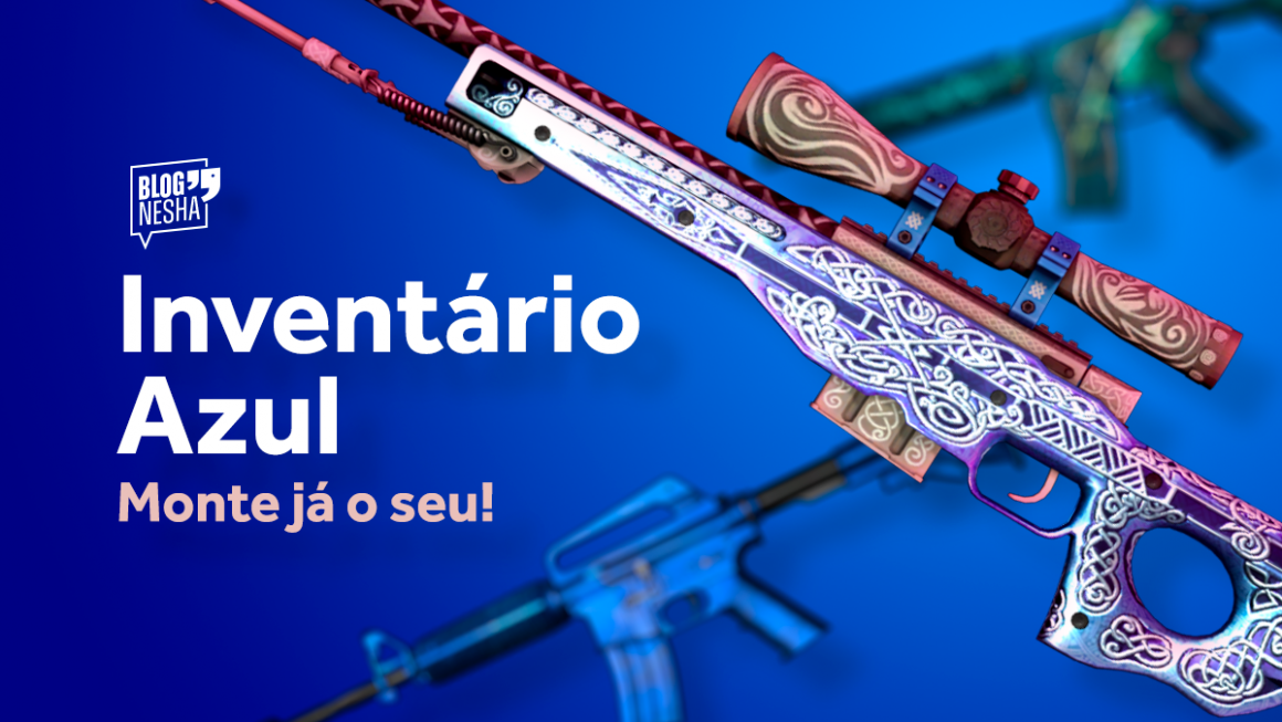 Como montar um Inventário Azul no CS:GO
