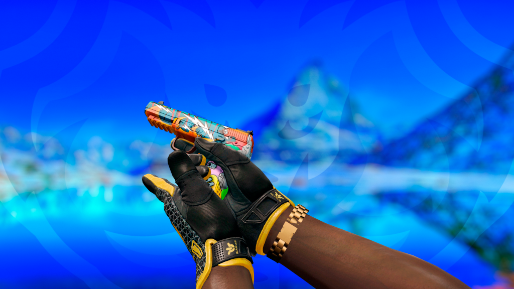 Five-SeveN Multidão Enfurecida com Luva Ômega