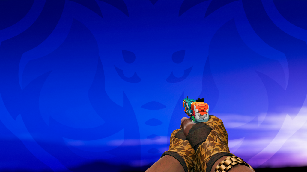 Five-SeveN Multidão Enfurecida com Faixas Laranja