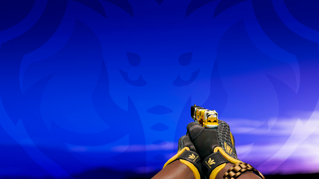 Glock-18 Rainha do Chumbo com Luva Omega