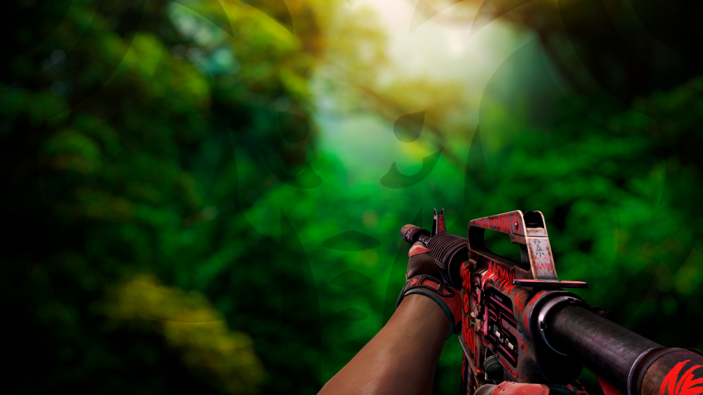 M4A1-S Terror Noturno com Luva Shemagh