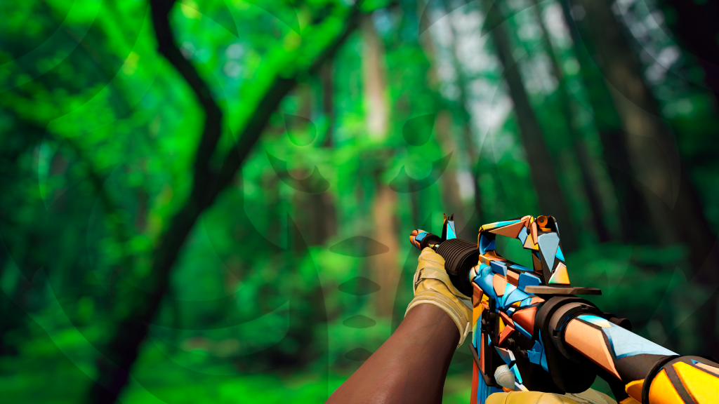 M4A1-S Vidro Chumbado com Luva Transporte