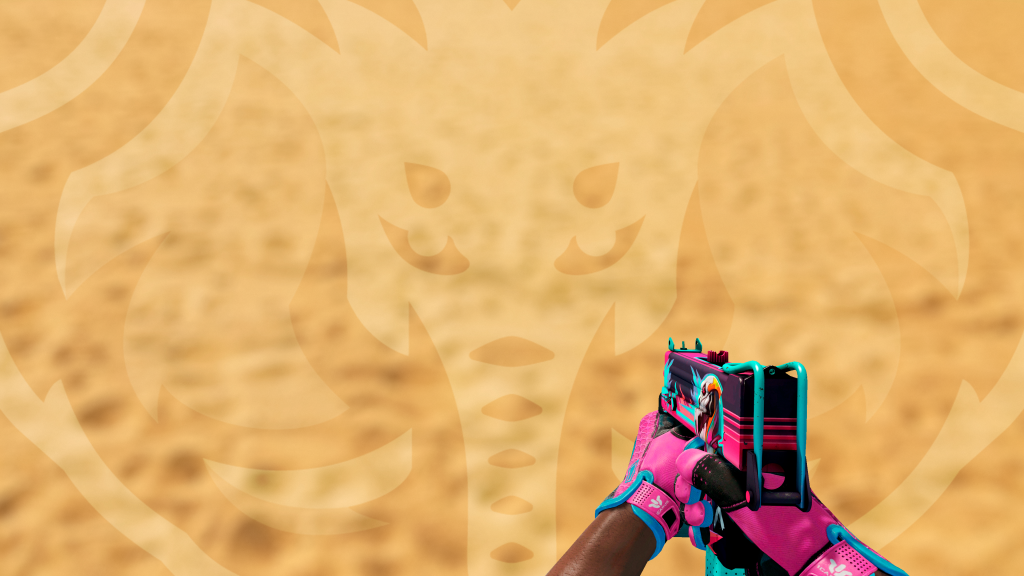 MAC-10 Piloto Neon com Luva Vício