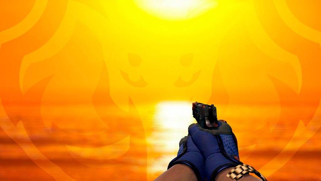 P250 Supernova com Luva Fade