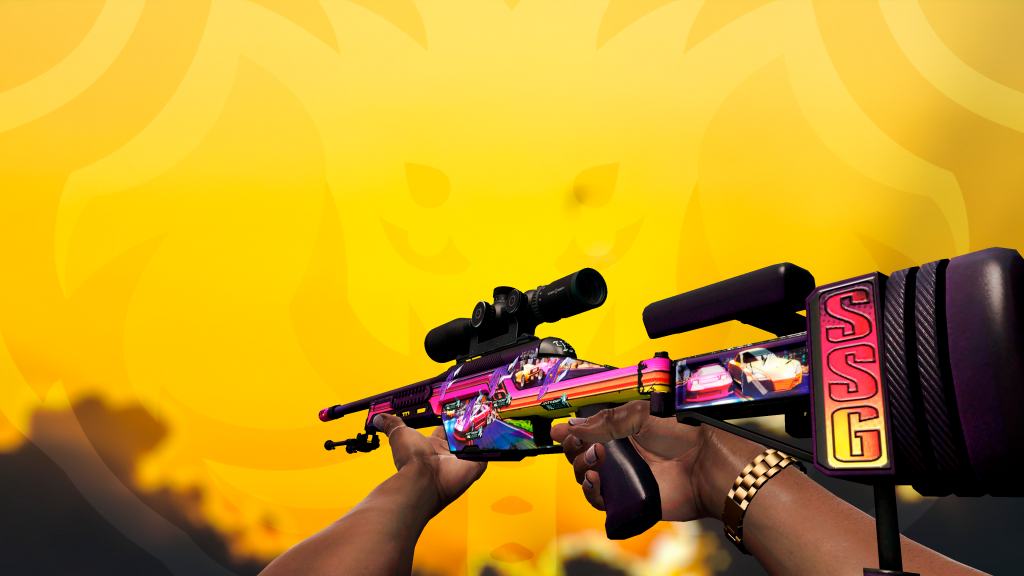 SSG 08 Modo Turbo com adesivo 9z