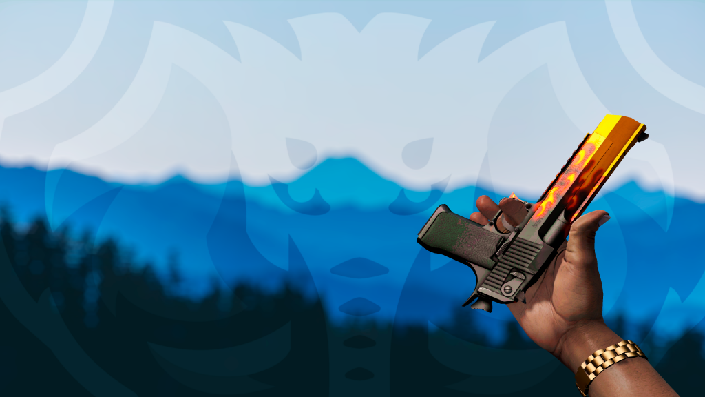 Desert Eagle Chamas