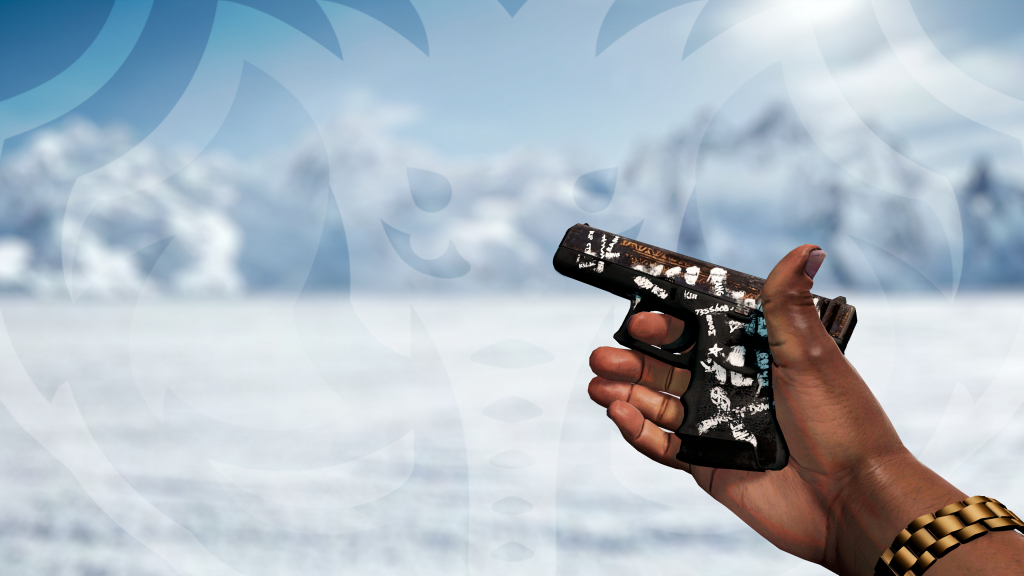 Glock-18 Rebelde das Terras Devastadas BS